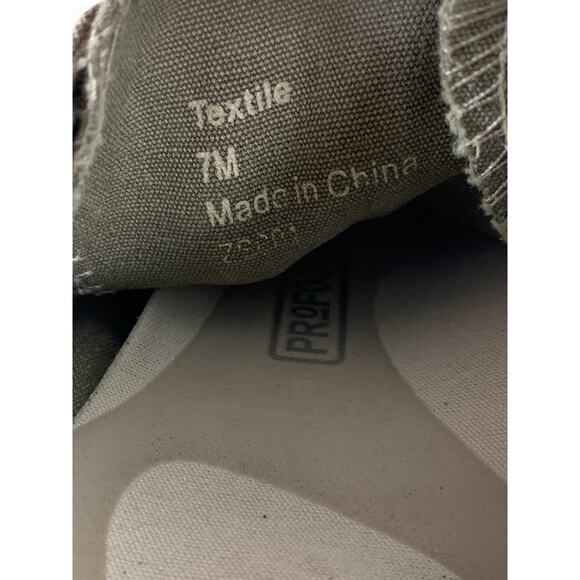 Blowfish Malibu Women's Marley Sweet Gray Washed Canvas Slip-On Sneakers Size 7 - Picture 8 of 8